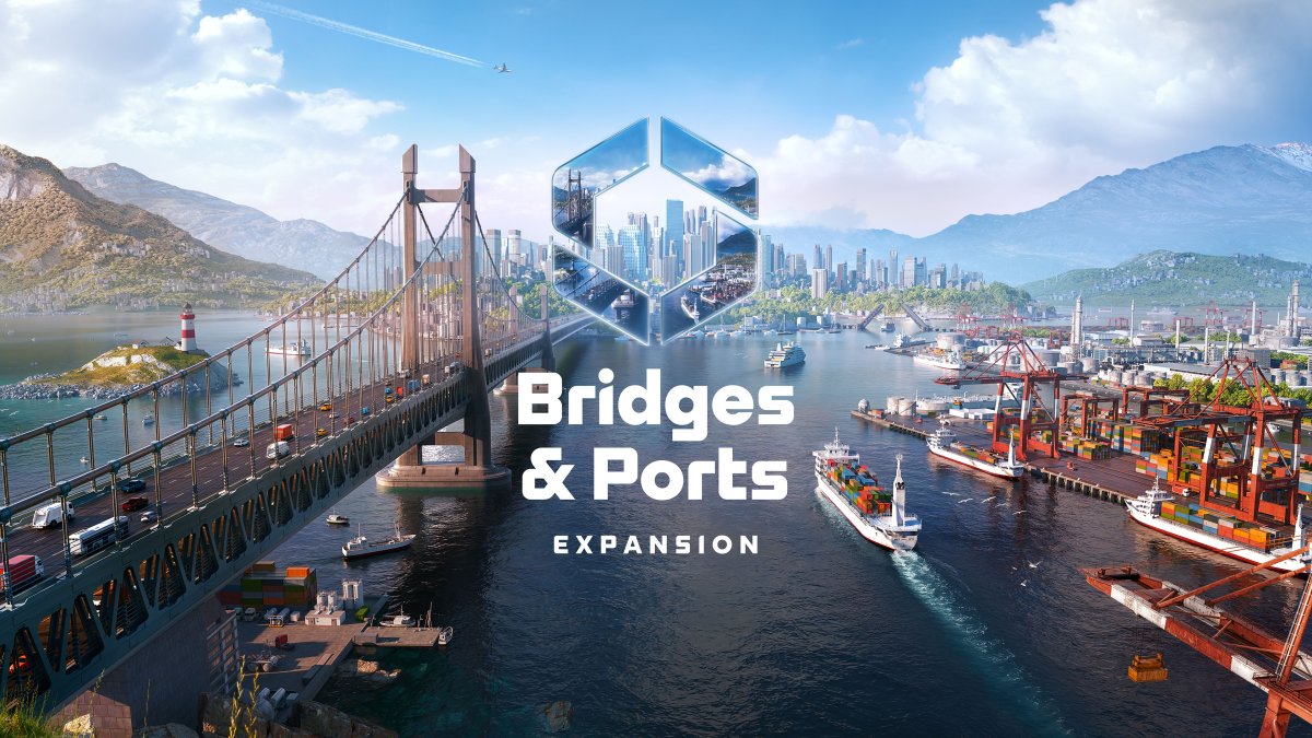 Visszatér a városépítők álma: új kiegészítővel bővül a Cities: Skylines II – érkezik a Bridges & Ports Expansion