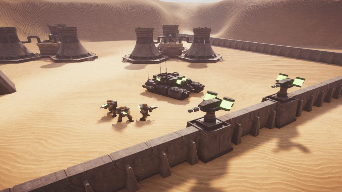 Kicsit hasonlít a régi Dune RTS-ekre is