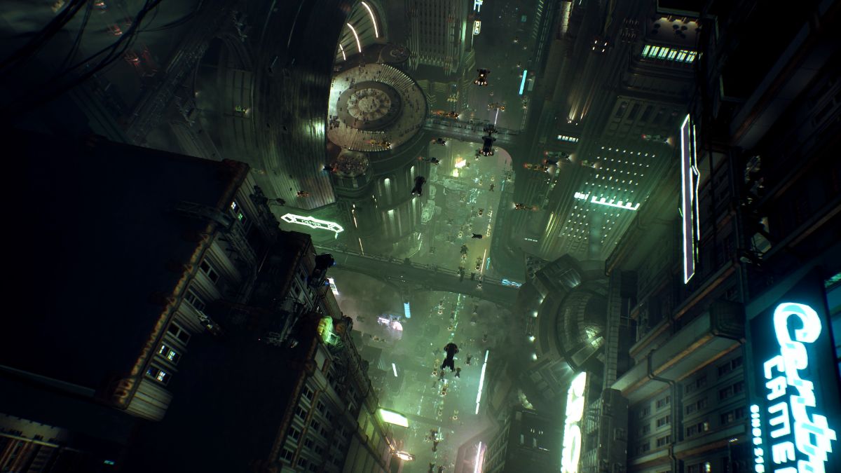 Sci-fi, cyberpunk világ Sci-fi, cyberpunk világ